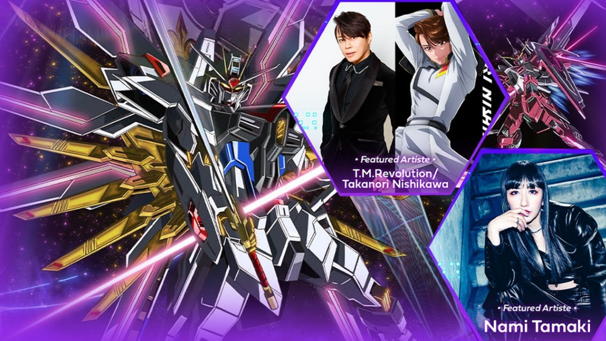 T.M Revolution Ramaikan MS Gundam SEED FREEDOM TALK STAGE AFA ID 2024!